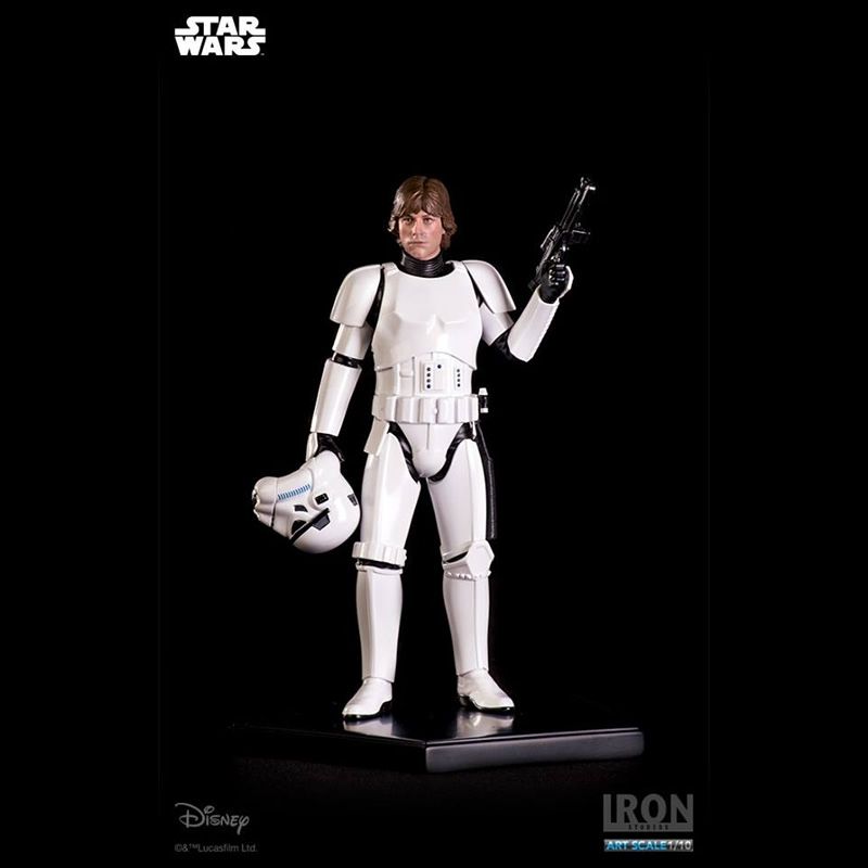 Star Wars Luke Stormtrooper Disguise Art Scale Statue