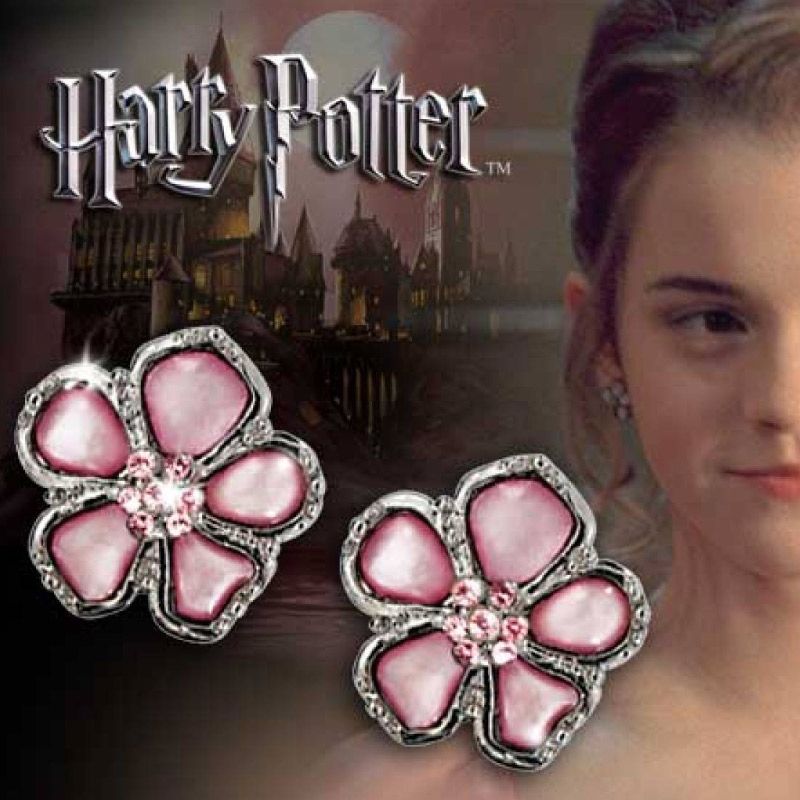 Harry Potter Hermiones Yule Ball Earrings Gümüş Küpe