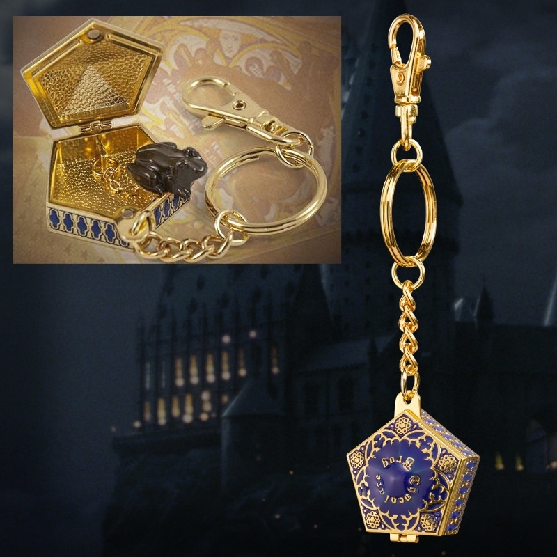 Noble Collection Harry Potter Chocolate Frog Keychain Anahtarlık