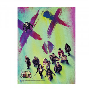 Suicide Squad XX Glass Poster