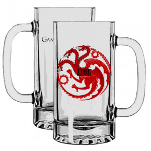  Game Of Thrones Targaryen Crystal Stein Bardak