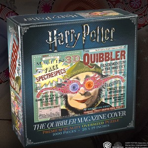  Noble Collection Harry Potter The Quibbler Magazine Cover Puzzle Yapboz