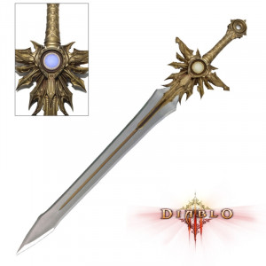  Diablo III ElDruin the Sword of Justice Prop Replica