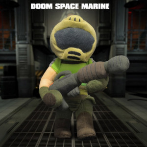  Doom: Space Marine Peluş