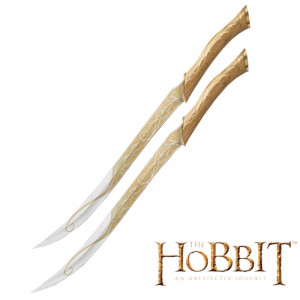 Hobbit Legolas Dagger With Display Plaque