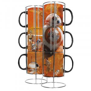 Star Wars BB-8 and Droids Mugs Set Bardak Seti