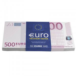  Euro Para Yapışkanlı Not Kağıdı