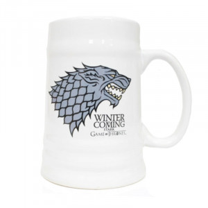 Game Of Thrones Stark Ceramic Stein Bardak