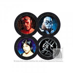 Hellboy Movie Photo Coaster Set Bardak Altlığı