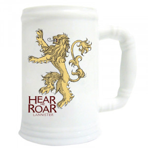 Game Of Thrones Lannister Ceramic Stein Bardak