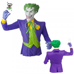 DC Comics Joker Bust Bank Kumbara