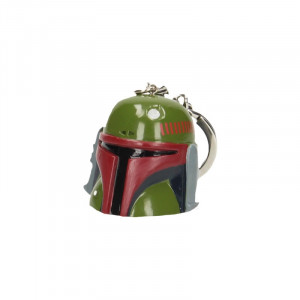 Star Wars Boba Fett 3D Helmet Keychain Anahtarlık