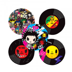 Tokidoki Coaster Set Bardak Altlığı