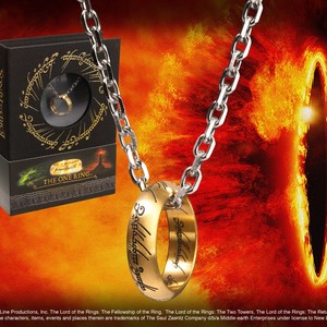  Noble Collection Lord of The Rings The One Ring Yüzük Kolye