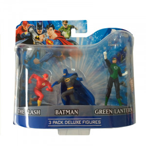 DC Comics Batman Green Lantern Flash 3lü Figür Seti