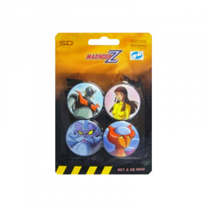 Mazinger Z Badges Set A Mazinger Rozet Seti