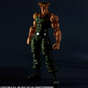  Super Street Fighter Guile Play Arts Kai Figür