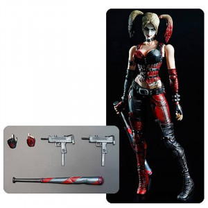  Batman Arkham City Harley Quinn Play Arts Kai Figür