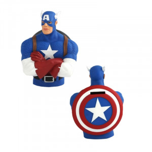 Captain America Bust Bank Kumbara