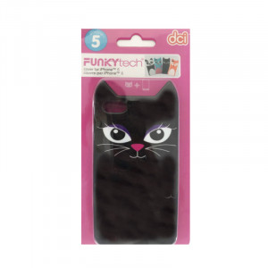 Sevimli Hayvanlar IPhone 5 / SE Kedi Telefon Kabı