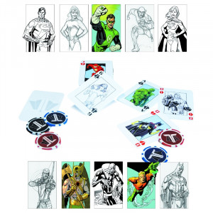 Dc Comics: Justice League Starter Poker Set