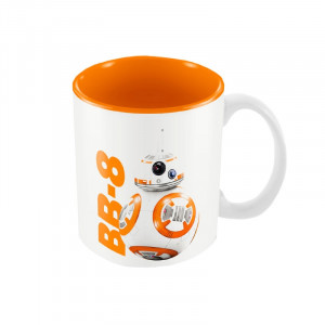 Star Wars: BB-8 White Orange Mug Kupa Bardak