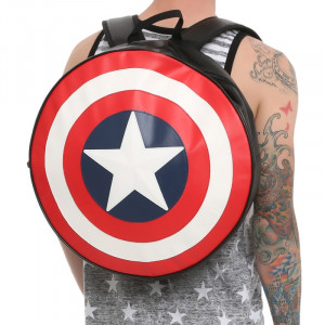  Captain America Backpack Kalkan Sırt Çantası