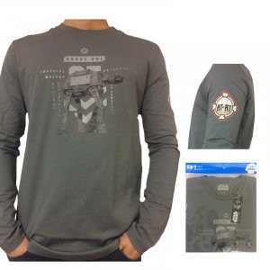  Star Wars: Rogue One AT-AT Walker Long Sleeve Official T-Shirt Large