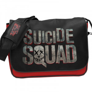  Suicide Squad Logo Messenger Bag Omuz Çantası