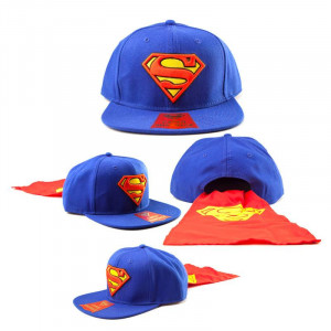 Superman Pelerinli Snap Back Kep Şapka