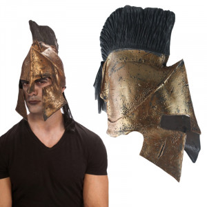 Deluxe King Leonidas Vinyl Helmet Spartan Miğfer