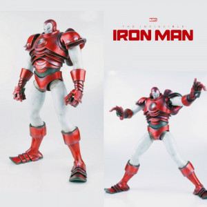 The Invincible Iron Man 1/6 Scale Silver Figure