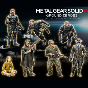 Metal Gear Solid V: Ground Zeroes Model Kit Set