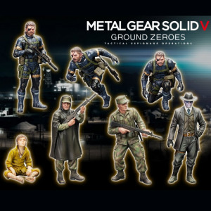  Metal Gear Solid V: Ground Zeroes Model Kit Set