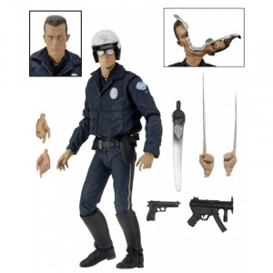  Terminator 2: Ultimate T-1000 Motorcycle Cop Figure