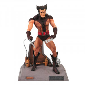 Marvel Select Unmasked Brown Wolverine Maskesiz Figür