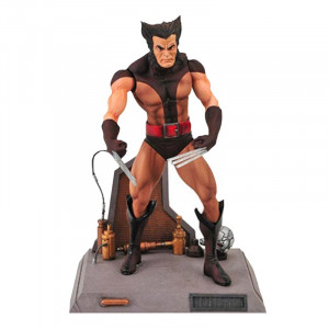  Marvel Select Unmasked Brown Wolverine Maskesiz Figür