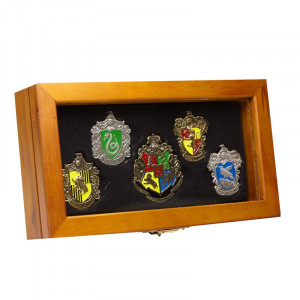 Harry Potter Hogwarts House Pin Rozet Seti