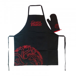  Game of Thrones: Targaryen Apron and Oven Glove Önlük Seti