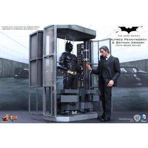  Batman Armory With Alfred And Bruce Figure Set Mms236