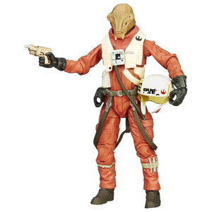 Star Wars Black Series Episode 7 Serie 6 X-Wing Pilot Asty Figure