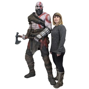  God Of War Kratos Life-Size Foam Replica Figür