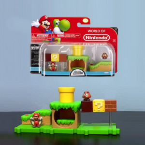 Nintendo Mario Bros Acorn Plains Micro Land with Flying Mario