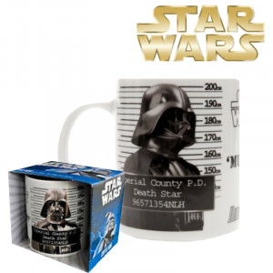 Star Wars Darth Vader Police Record Mug Bardak