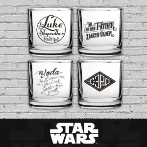  Star Wars: Famous Quotes Shot Glasses Mini Bardak Seti