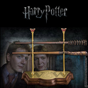Harry Potter Weasley Twins Wand Collection Asa Seti