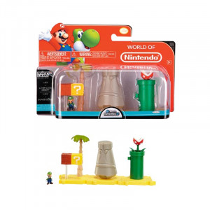 Nintendo Mario Bros Layer Cake Desert Micro Land with Luigi