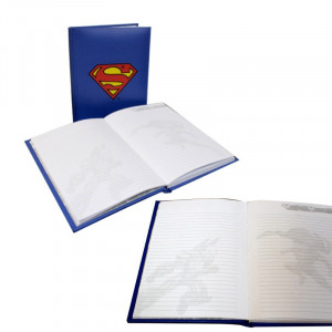 Superman Notebook with Light Işıklı Defter