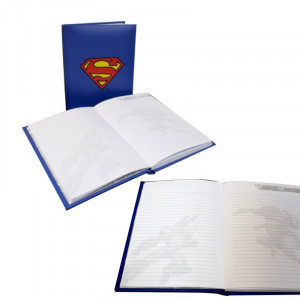  Superman Notebook with Light Işıklı Defter