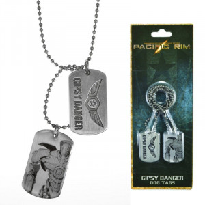  Pacific Rim Gipsy Danger Dog Tag Asker Künyesi